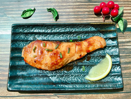 Honey Garlic Glazed Salmon Fillet