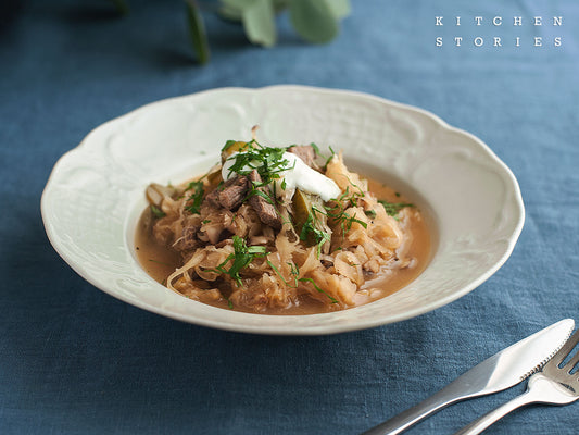 Sauerkraut Mushroom Stew