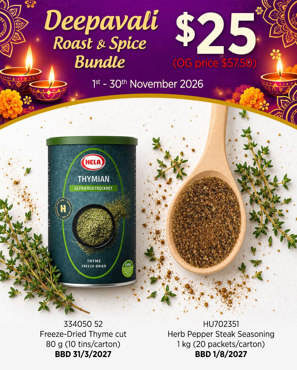 Deepavali Roast & Spice Bundle