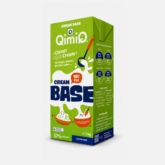 QimiQ Cream Base UHT 1 kg (12 packs/carton)