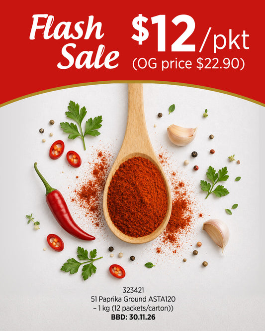 Paprika Ground ASTA120 Flash Sale