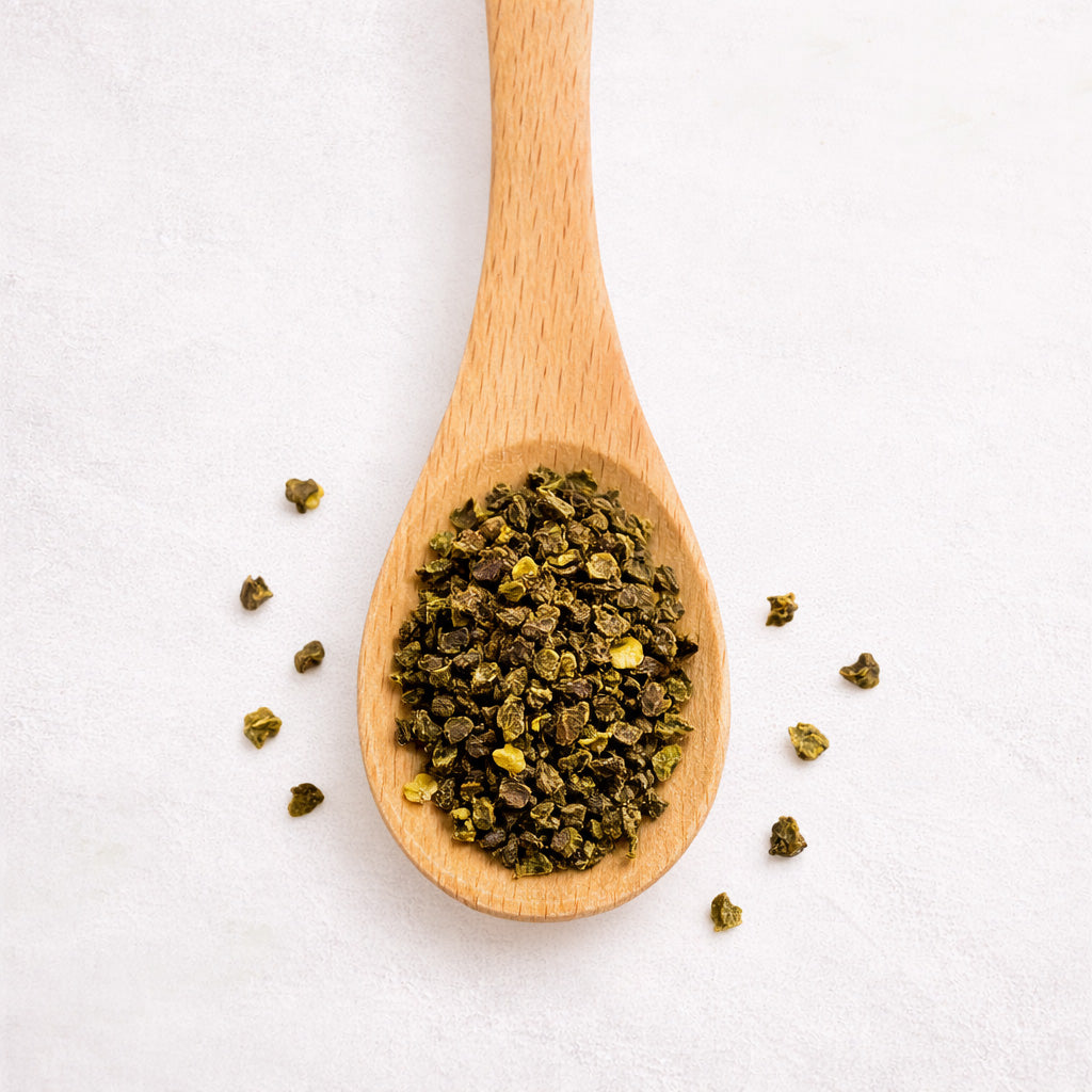 Paprika Green Flakes 9x9mm Dehydrated
