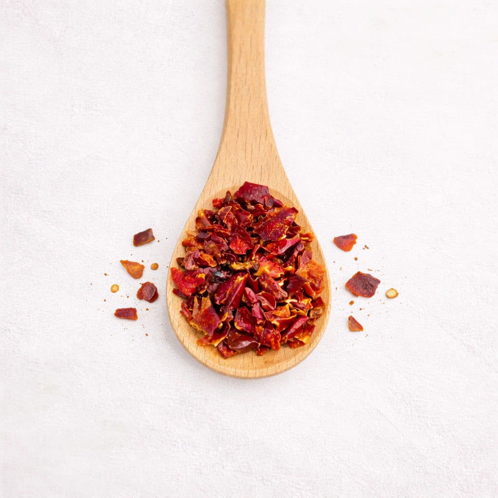 Paprika Red Flakes 9x9 mm Dehydrated