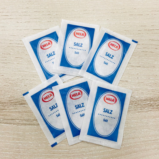 Salt sachet