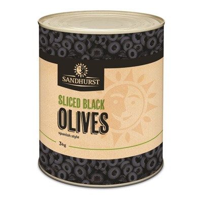 Olives Black Sliced
