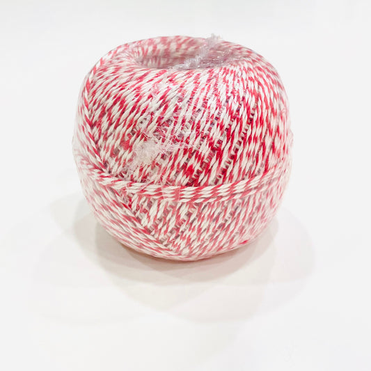 Sausage string red/white