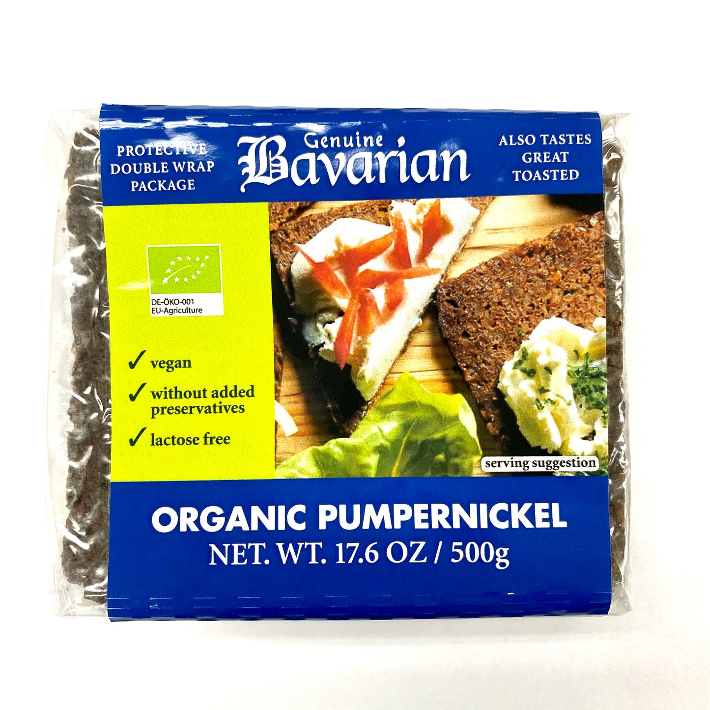 Schluender Bavarian Organic Pumpernickel Bread